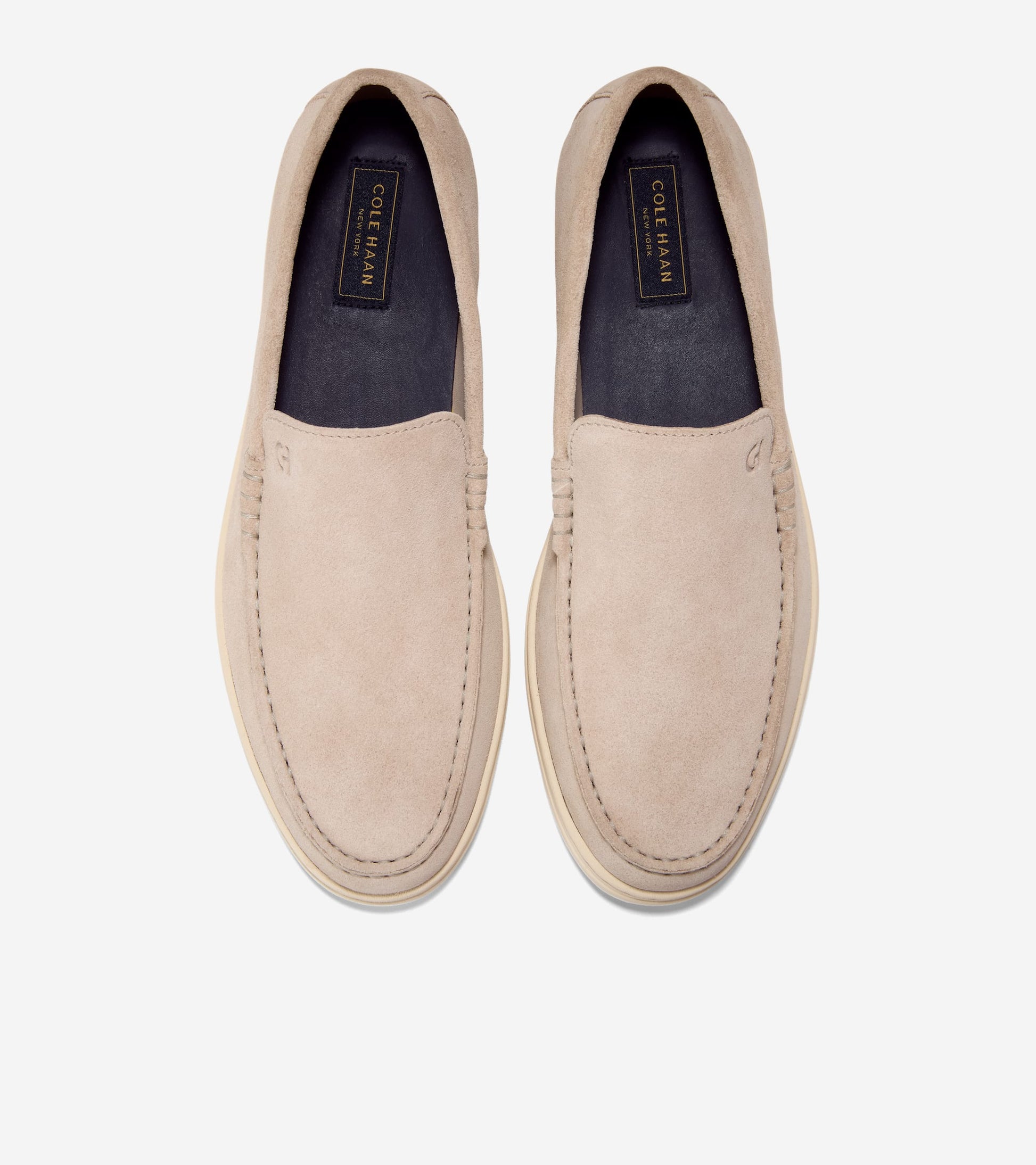 Men's Greenwich Grand Venetian Loafers-Oxford Tan-Ivory