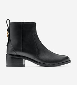 Women's Haddie Ankle Booties-Black