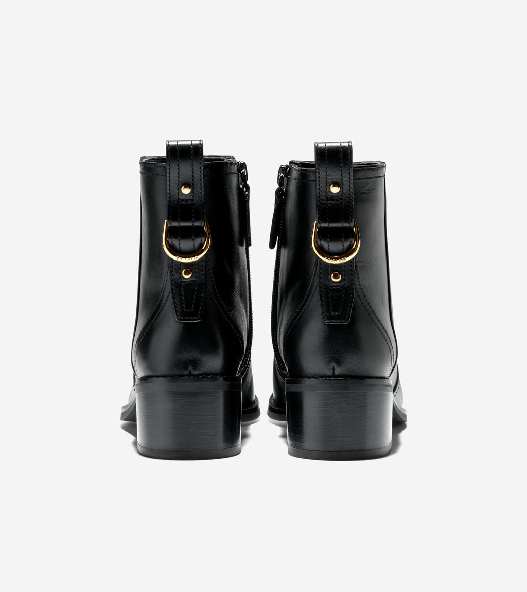 Women's Haddie Ankle Booties-Black
