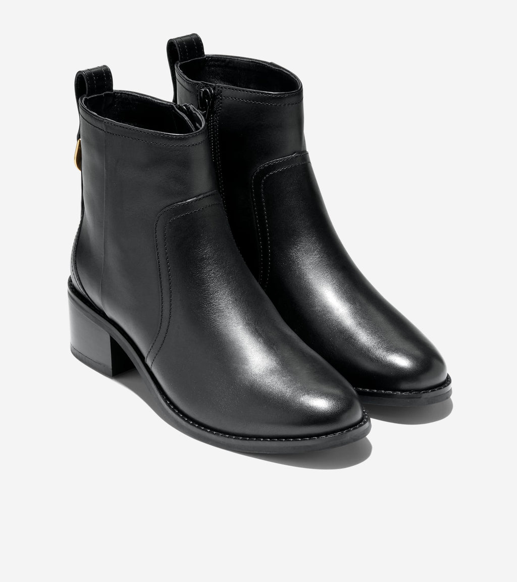 Women's Haddie Ankle Booties-Black