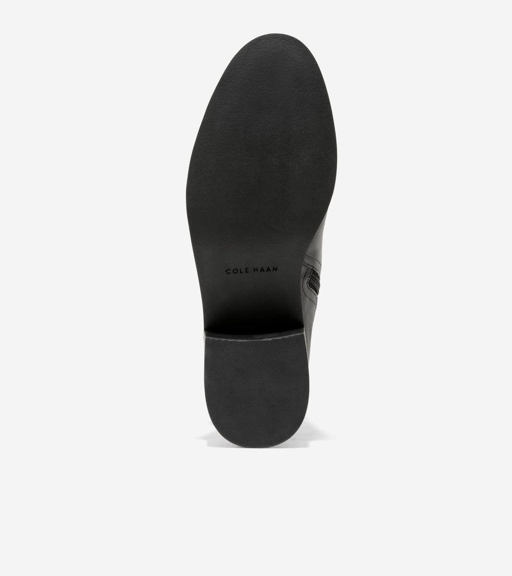 Women's Haddie Buckle Booties-Black
