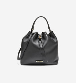 Women's Isabella Bucket Bag-Black