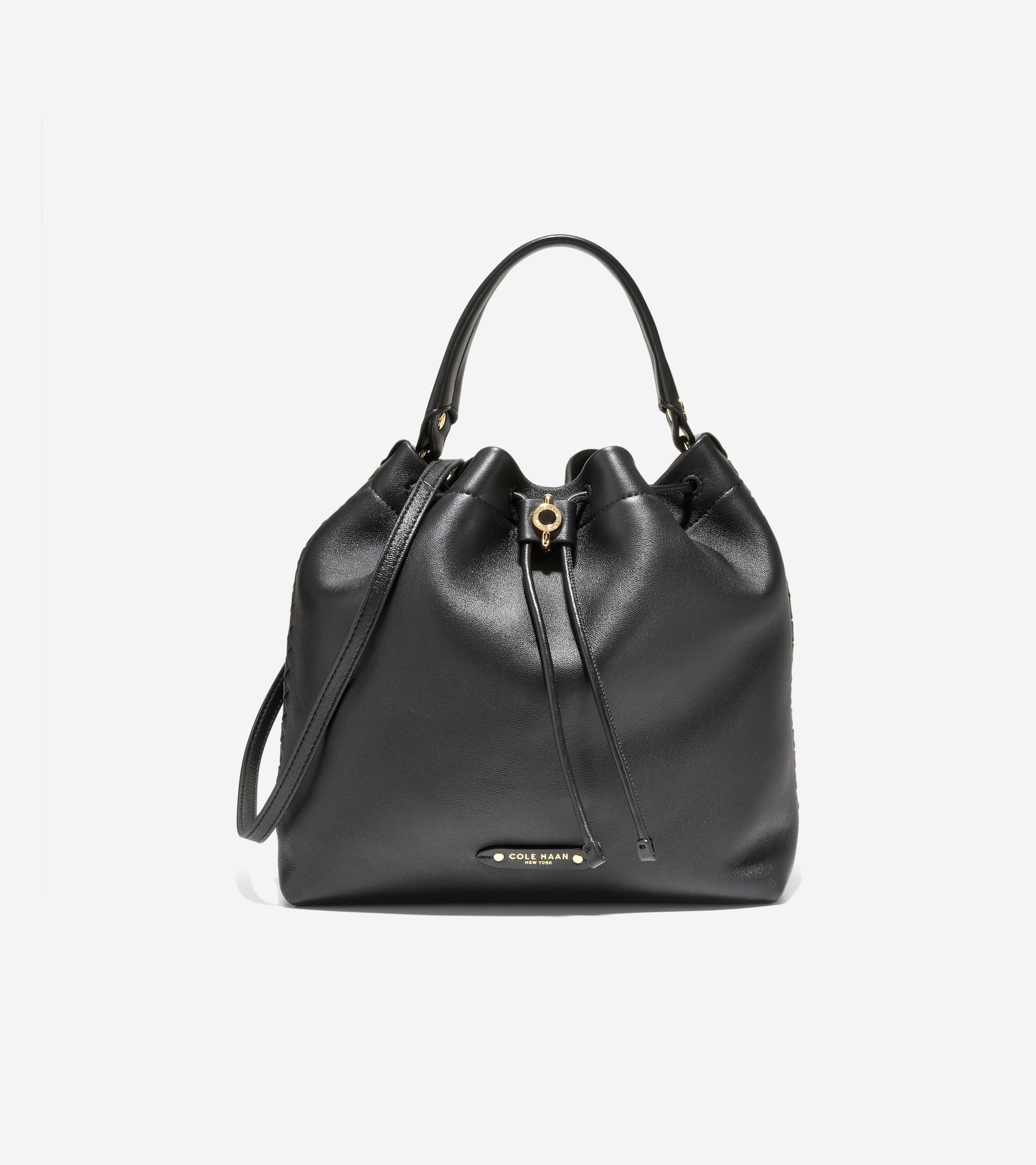 Women's Isabella Bucket Bag-Black