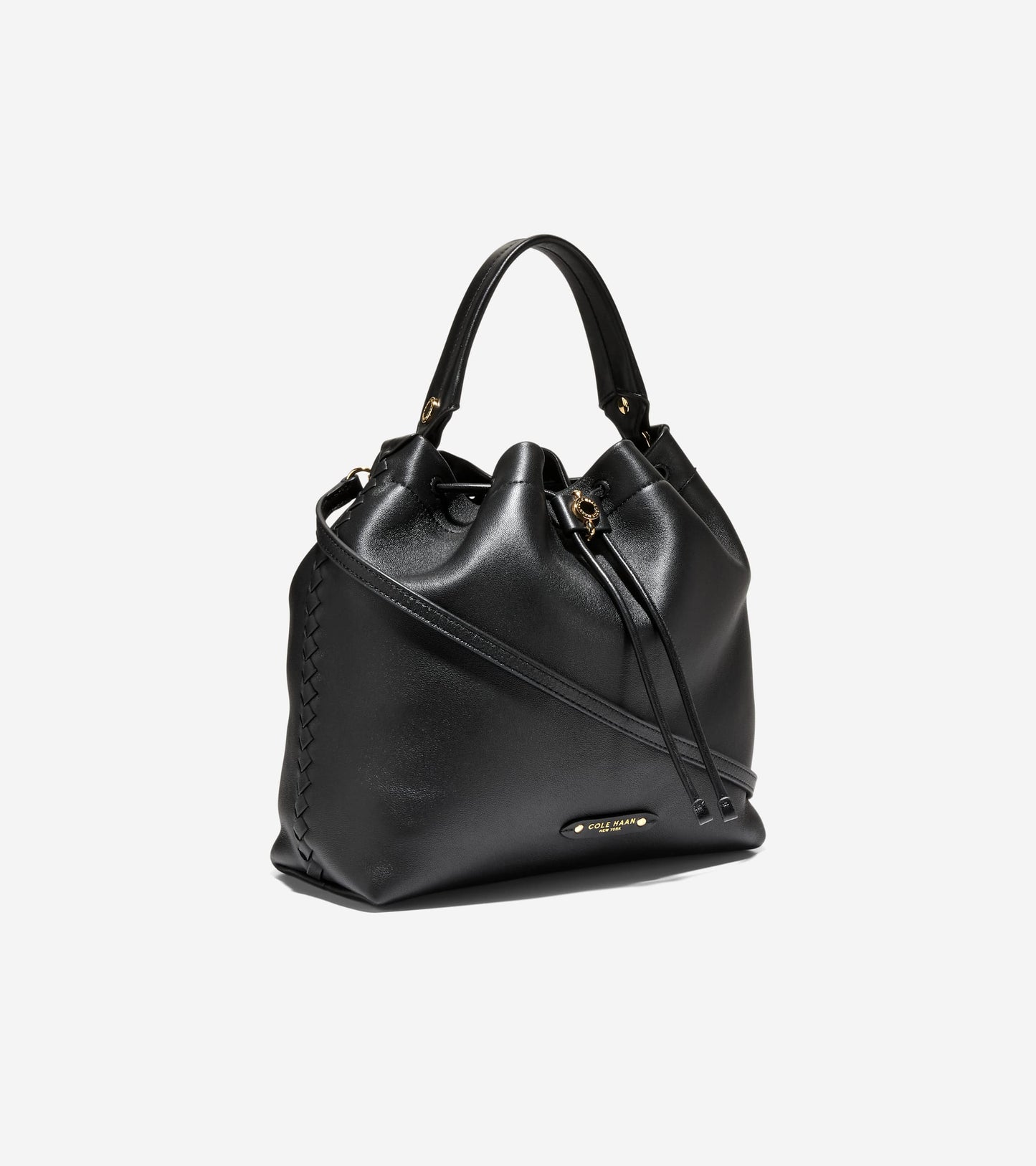 Women's Isabella Bucket Bag-Black