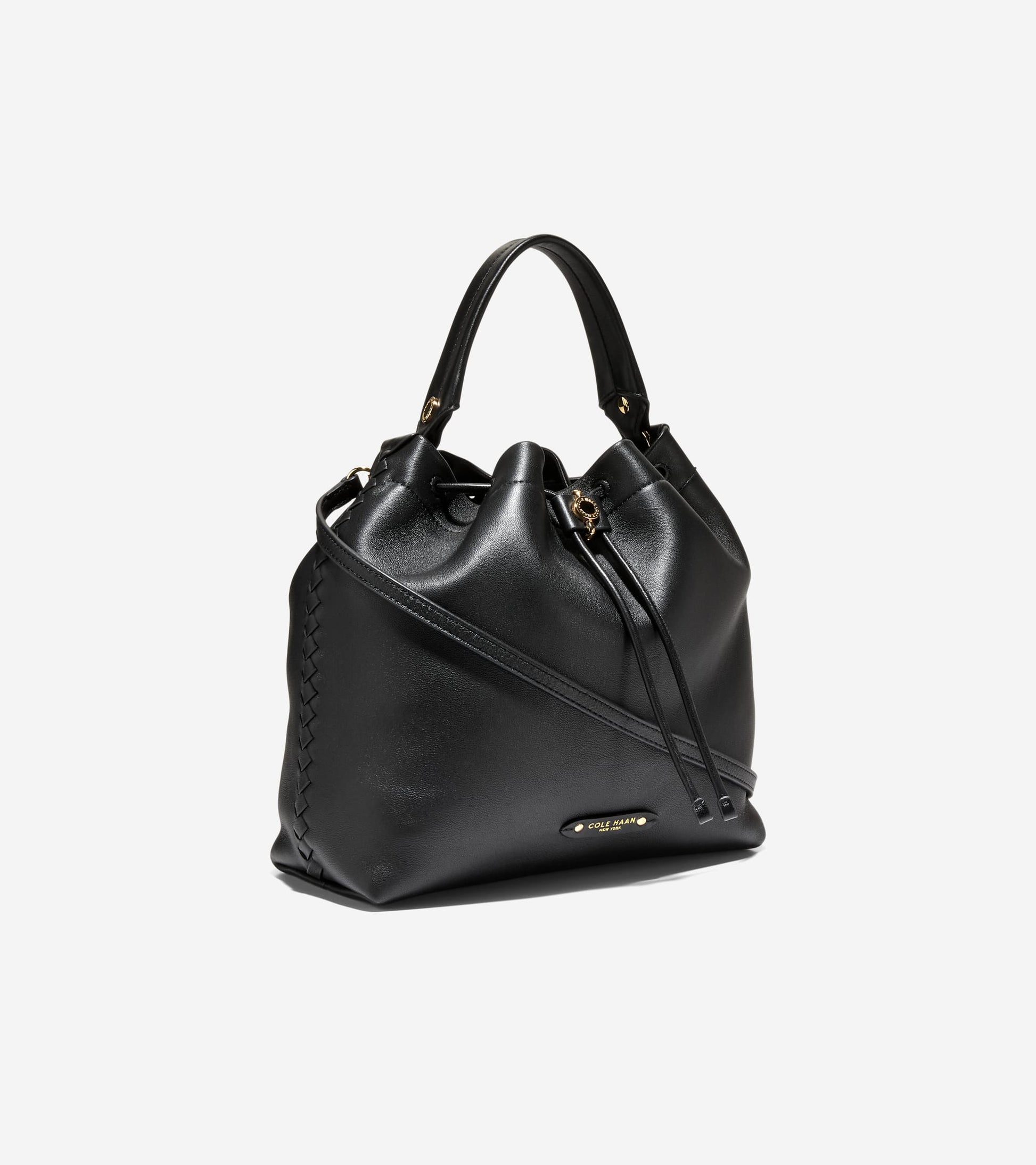 Women's Isabella Bucket Bag-Black