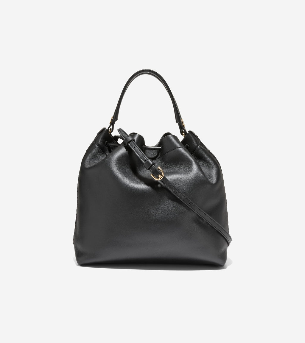 Women's Isabella Bucket Bag-Black