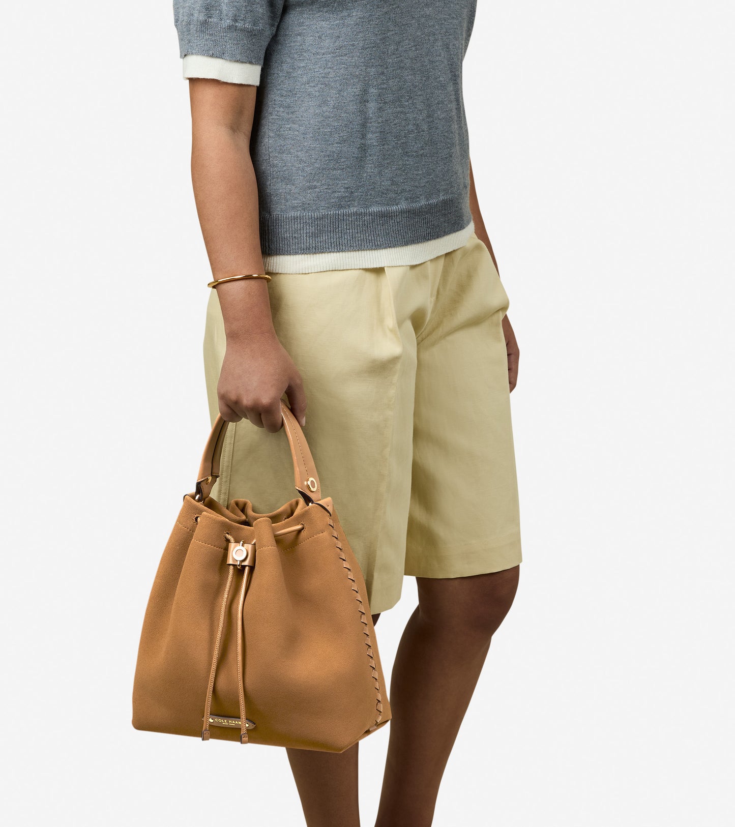 Women's Isabella Bucket Bag-Golden Honey