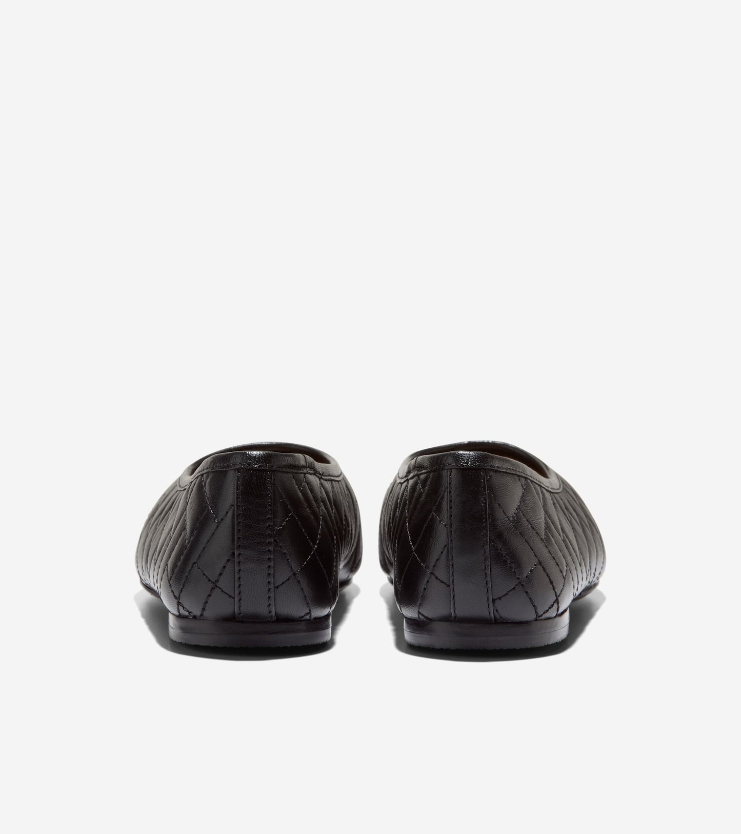 Women's Jasleen Quilted Ballet Flats-Black Quilted