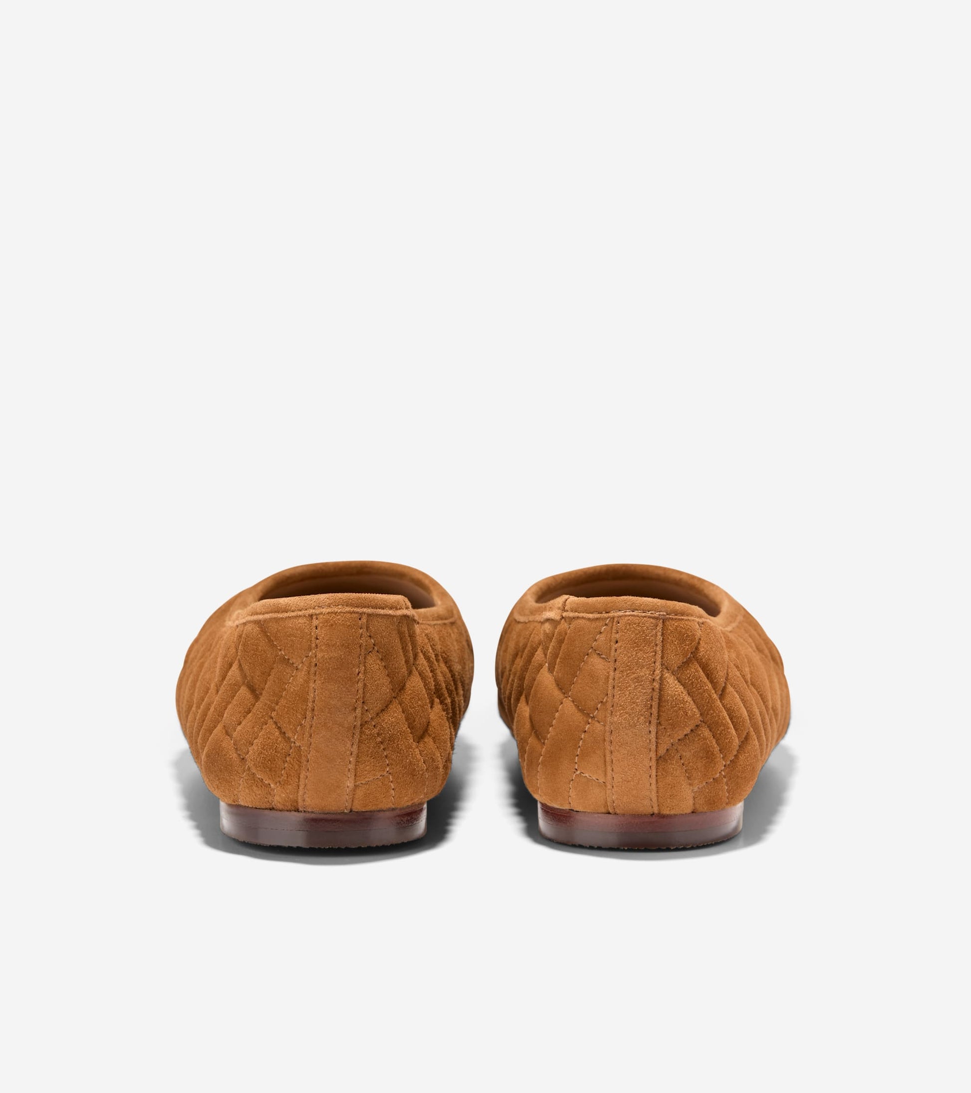 Women's Jasleen Quilted Ballet Flats-Tobacco Quilted