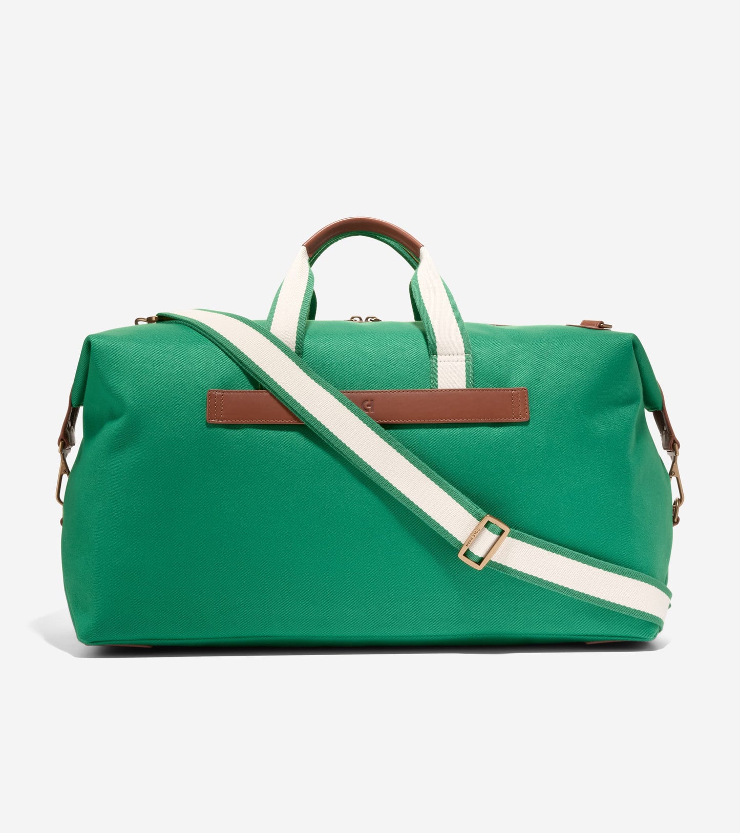 Judson Brushed Twill Duffle-Green Jacket-New British Tan