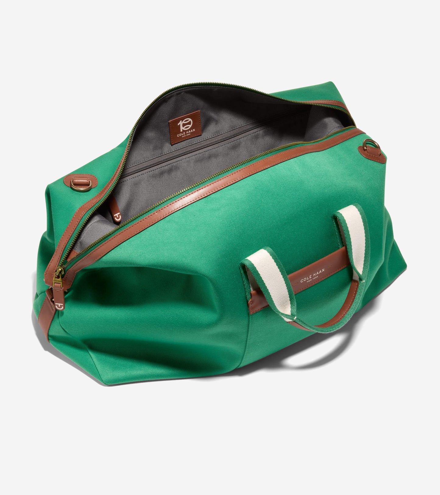 Judson Brushed Twill Duffle-Green Jacket-New British Tan