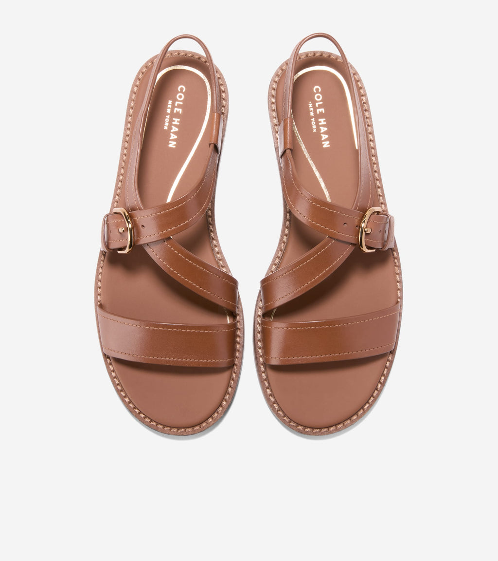Women's Kami Buckle Sandals-British Tan