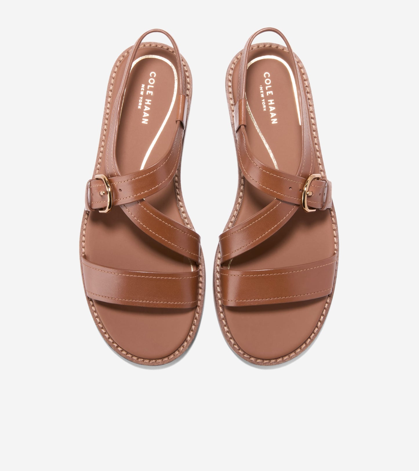 Women's Kami Buckle Sandals-British Tan