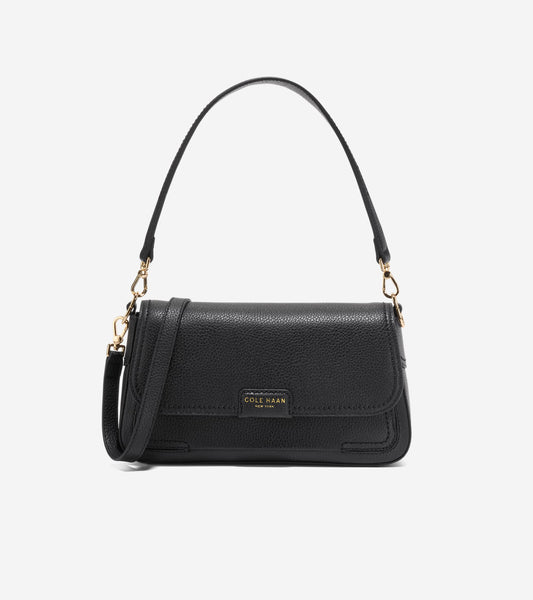 Women's Leighton Shoulder Bag-Black