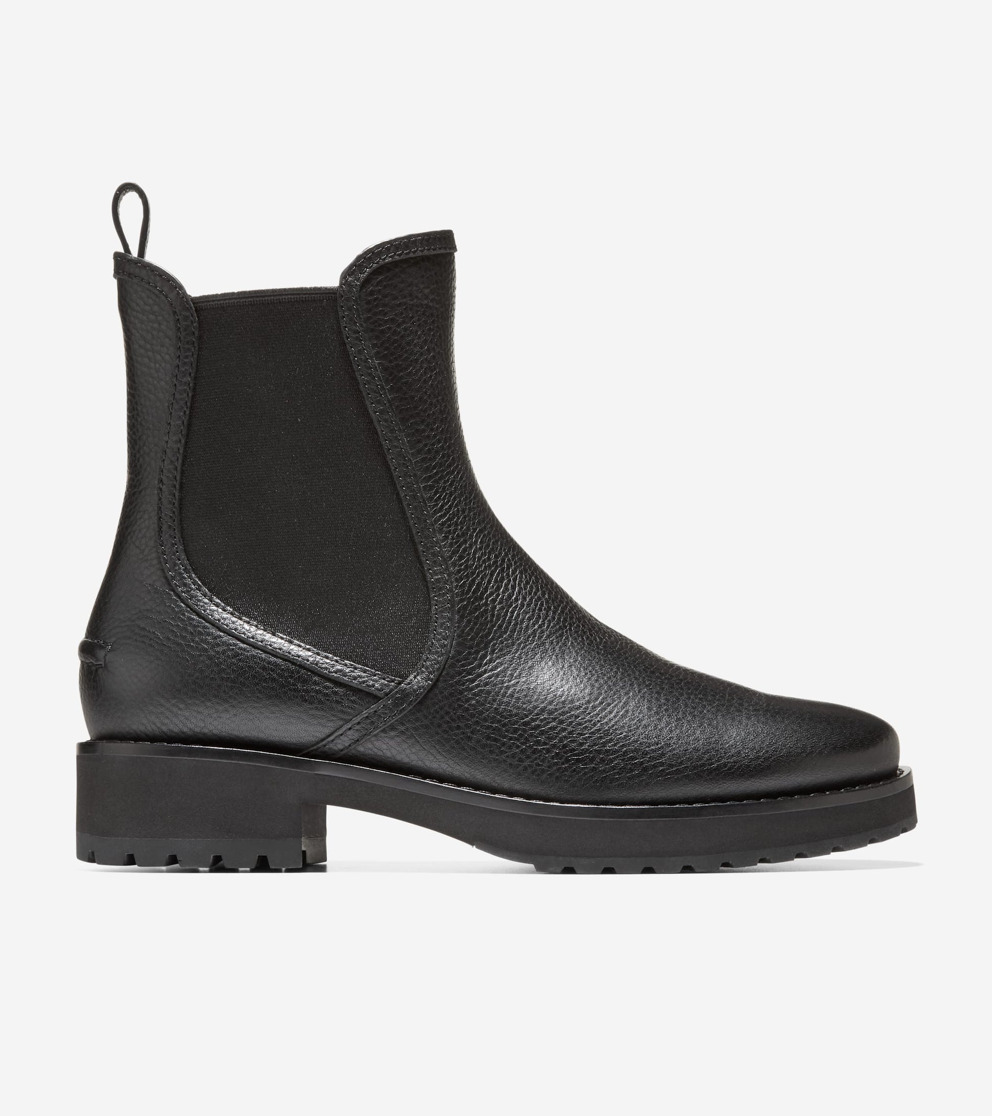 Women's Lyndon Waterproof Chelsea Booties-Black