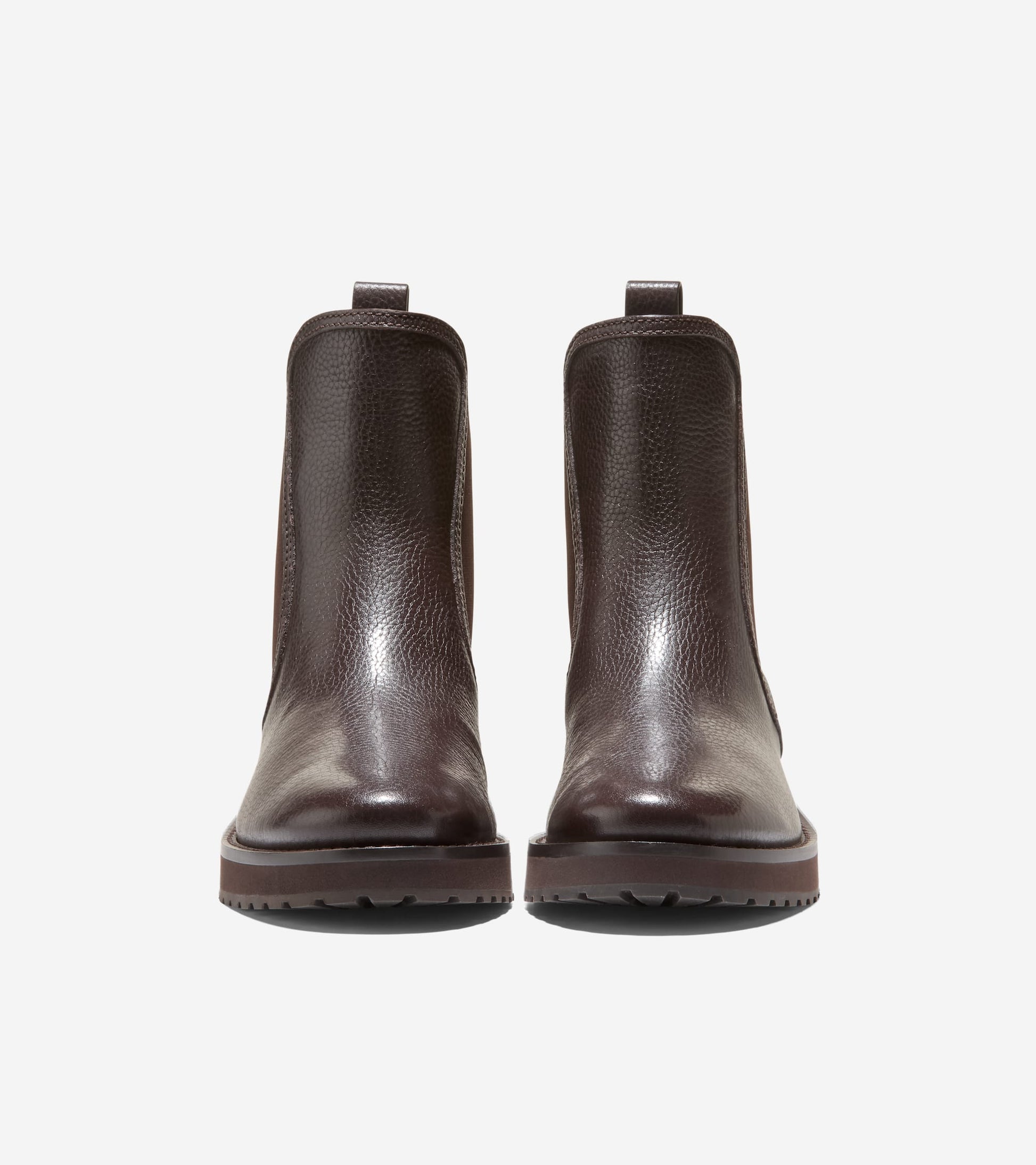 Women's Lyndon Waterproof Chelsea Booties-Dark Chocolate