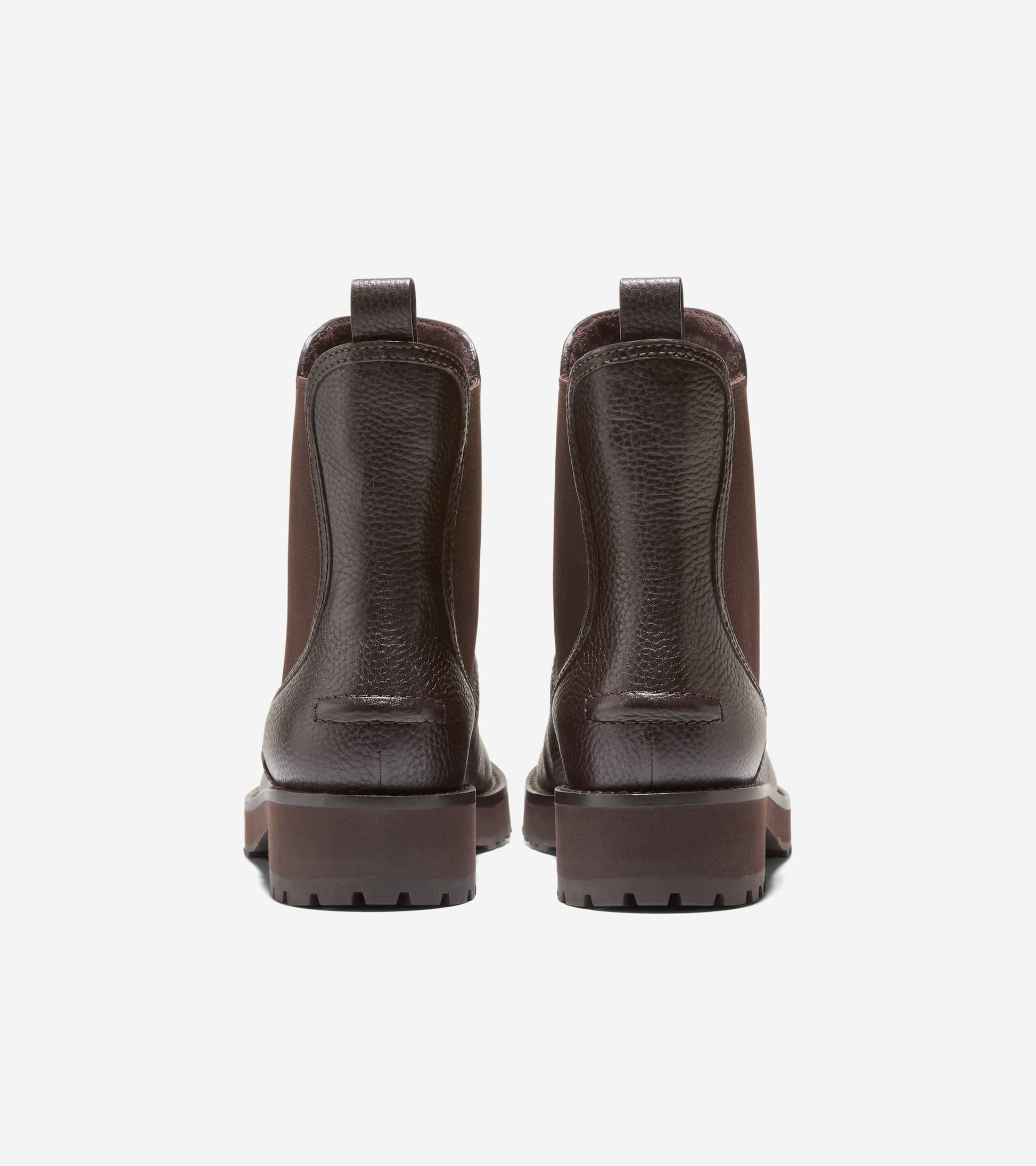 Women's Lyndon Waterproof Chelsea Booties-Dark Chocolate