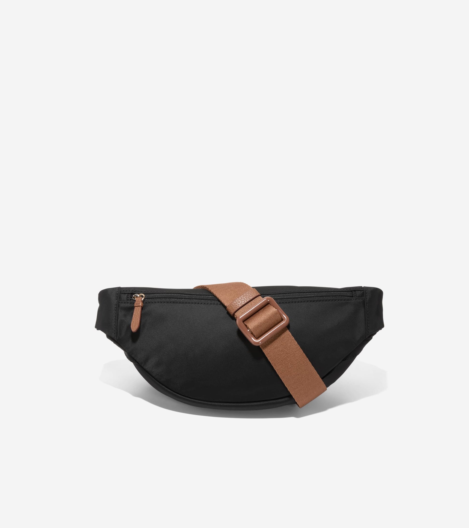 Women's Mackenna Nylon Belt Bag-Black-Golden Honey