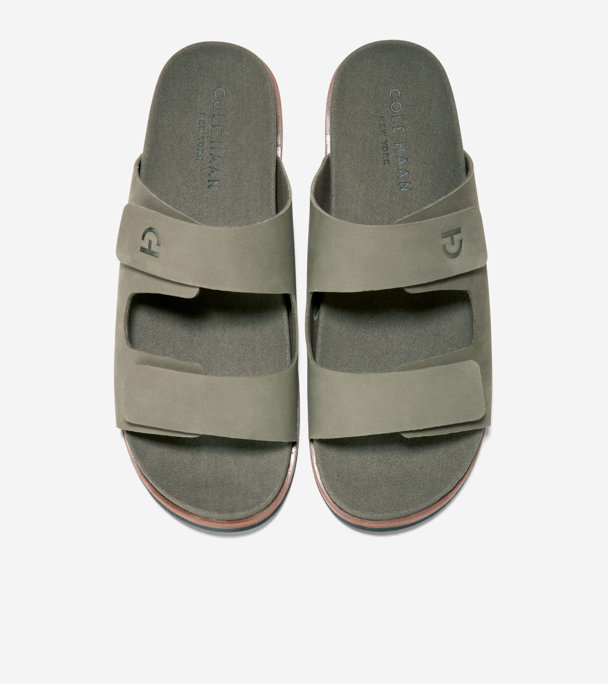 Men's Modern Classics Resort Sandals-Dusty Olive-Black