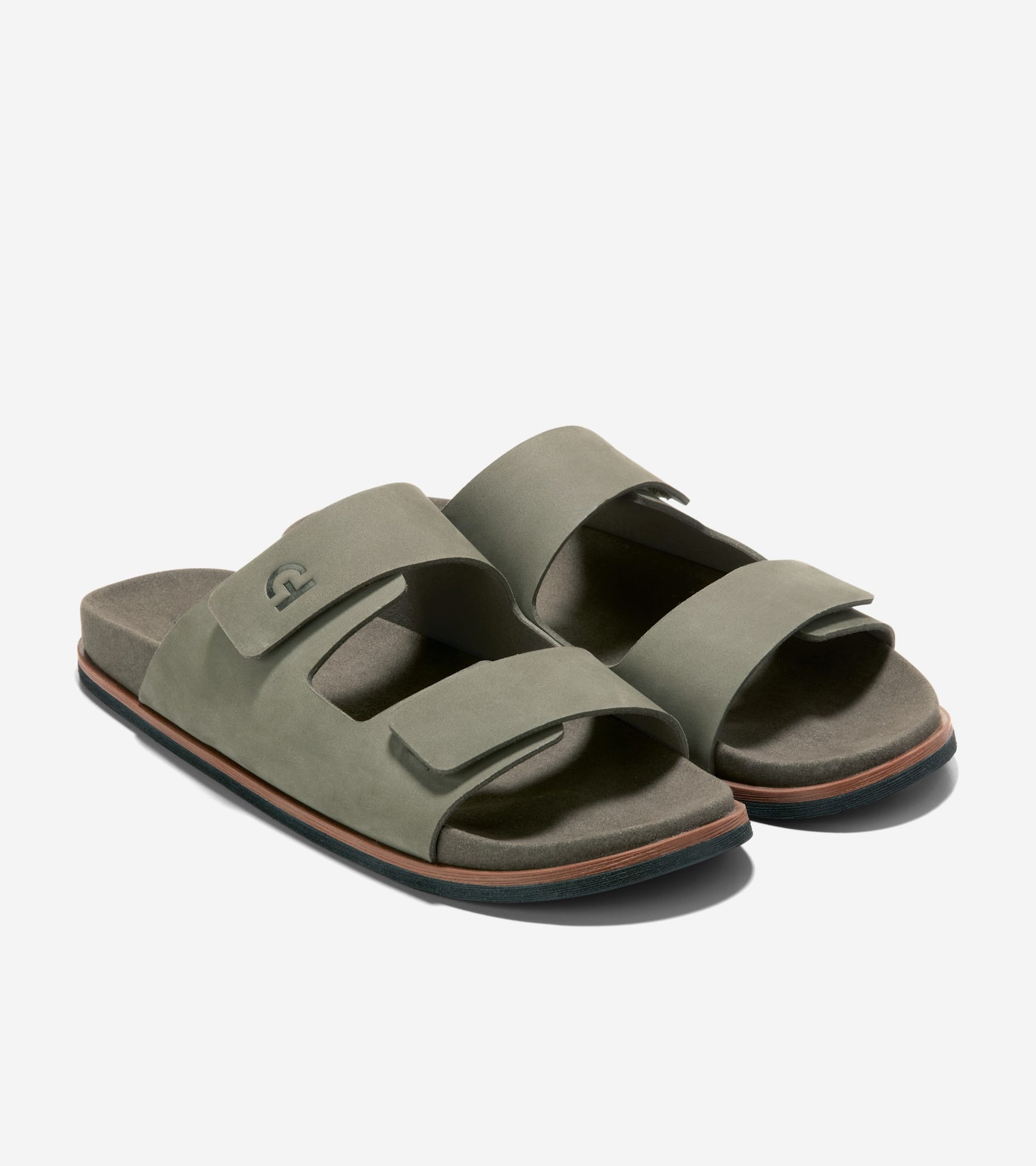 Men's Modern Classics Resort Sandals-Dusty Olive-Black