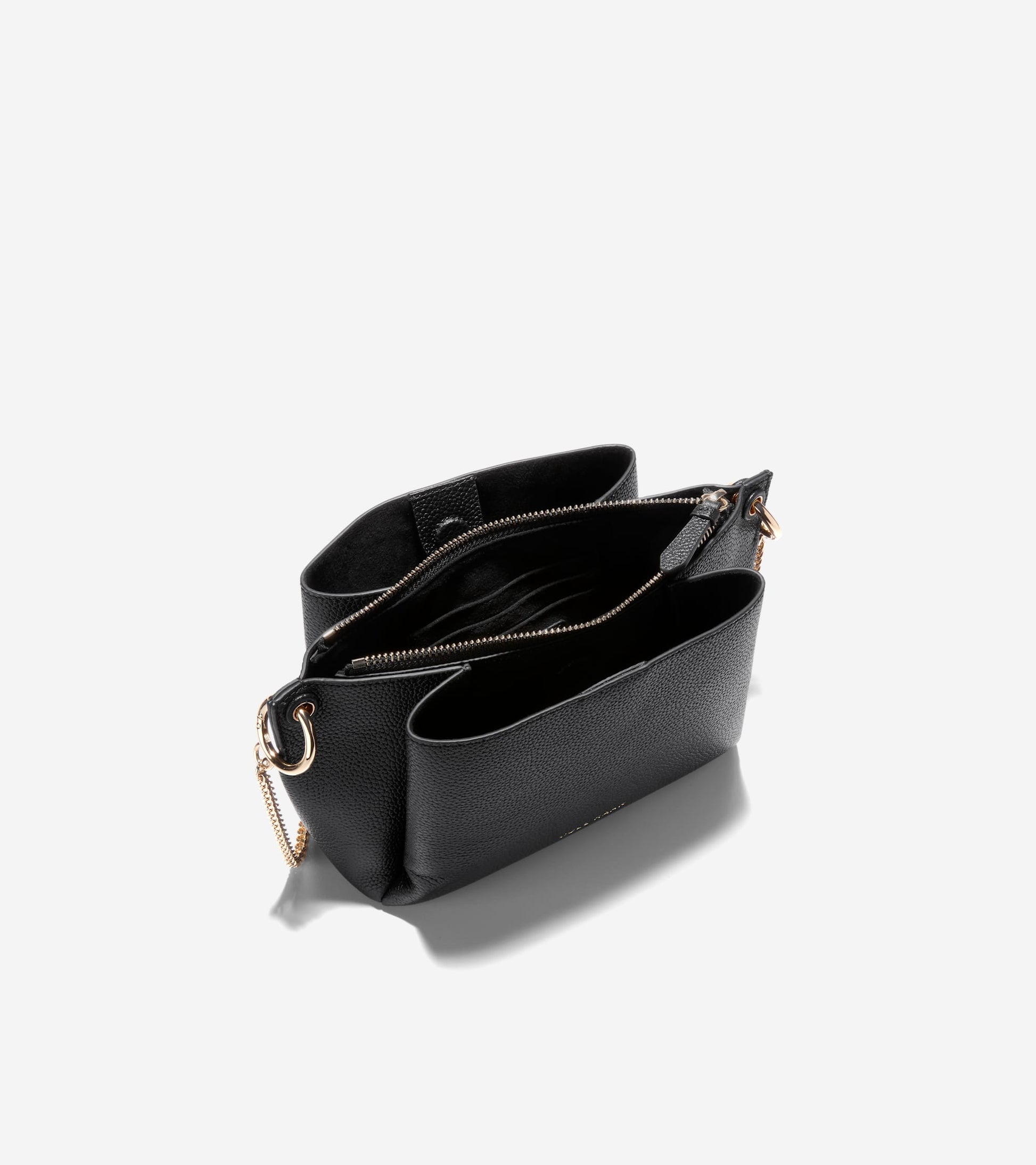 Women's Midtown Chain Crossbody-Black