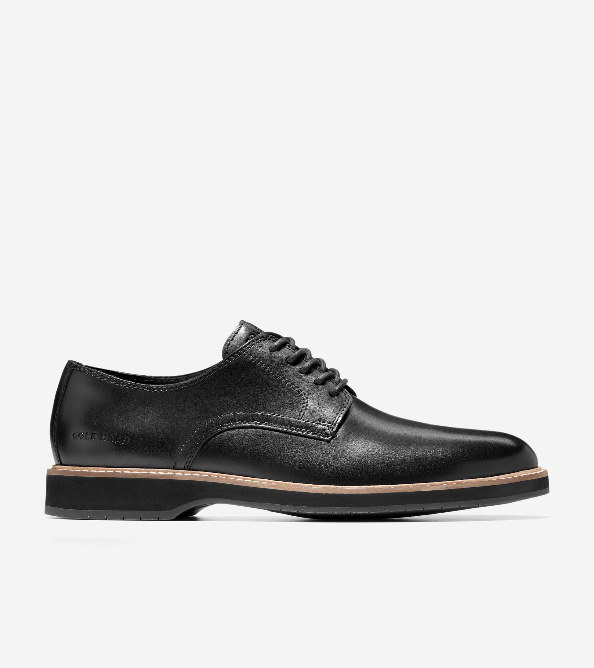 Men's Morse Grand Plain Toe Oxfords-Black