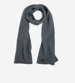 Men's Birdseye Scarf-Caviar