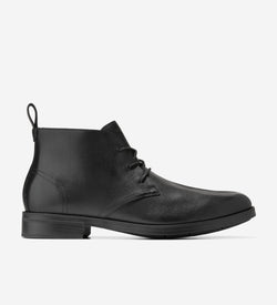 Men's Newmark Grand Flexcraft Chukka Waterproof Boots-Black