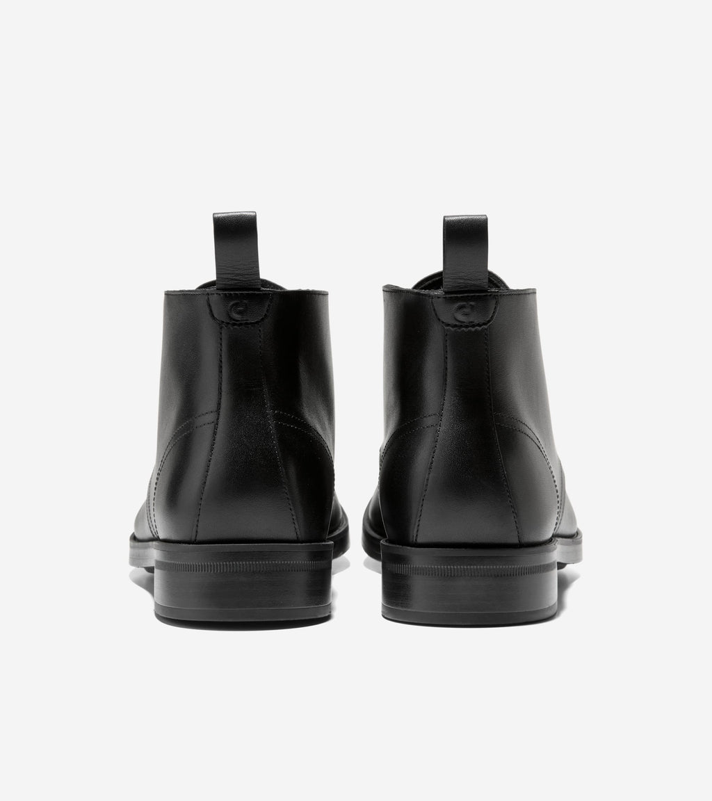 Men's Newmark Grand Flexcraft Chukka Waterproof Boots-Black