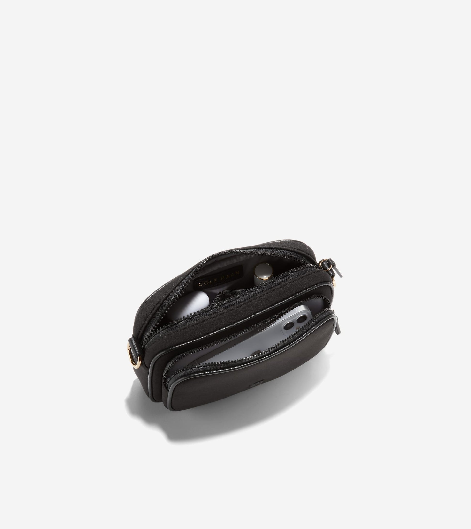 Neoprene Transit Belt Bag-Black