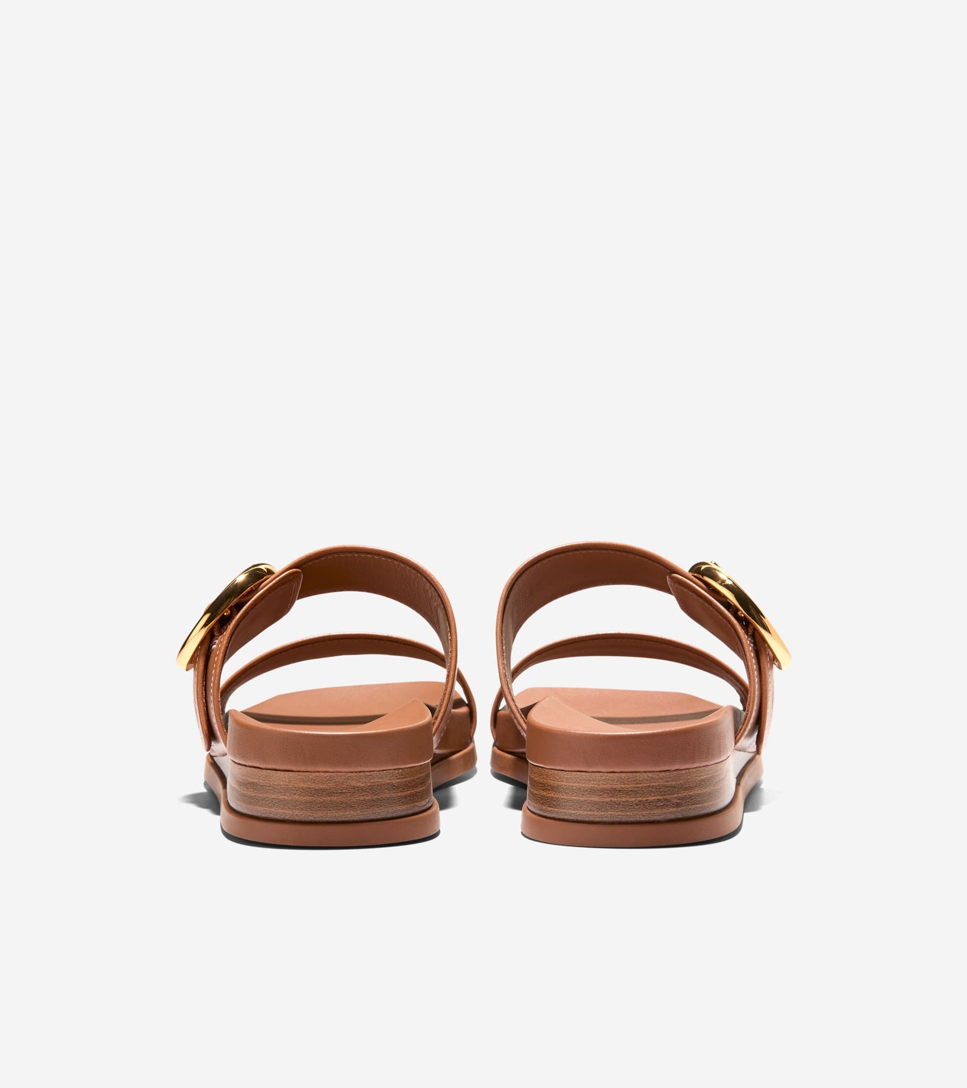 Women's Oaklynn Double Band Footbed Sandals-British Tan