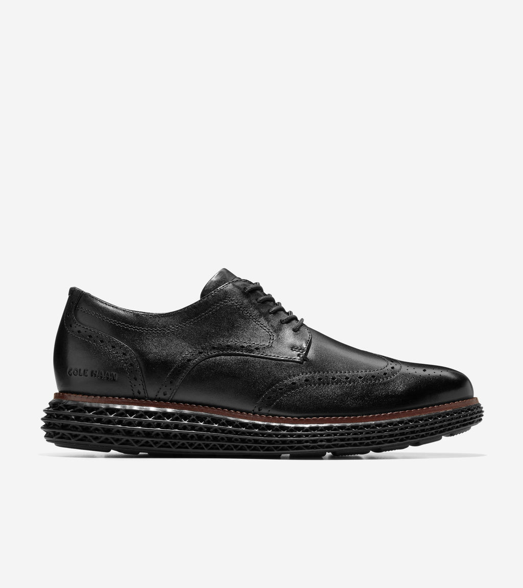 Men's ØriginalGrand 2.0 Wingtip Oxfords-Black