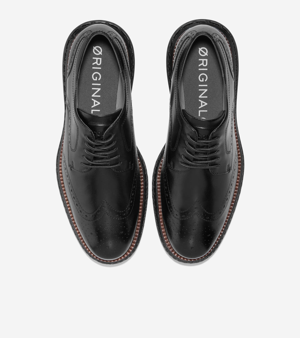 Men's ØriginalGrand 2.0 Wingtip Oxfords-Black