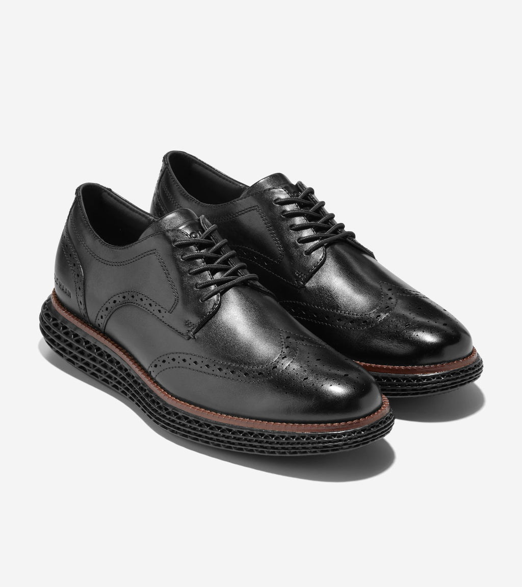 Men's ØriginalGrand 2.0 Wingtip Oxfords-Black