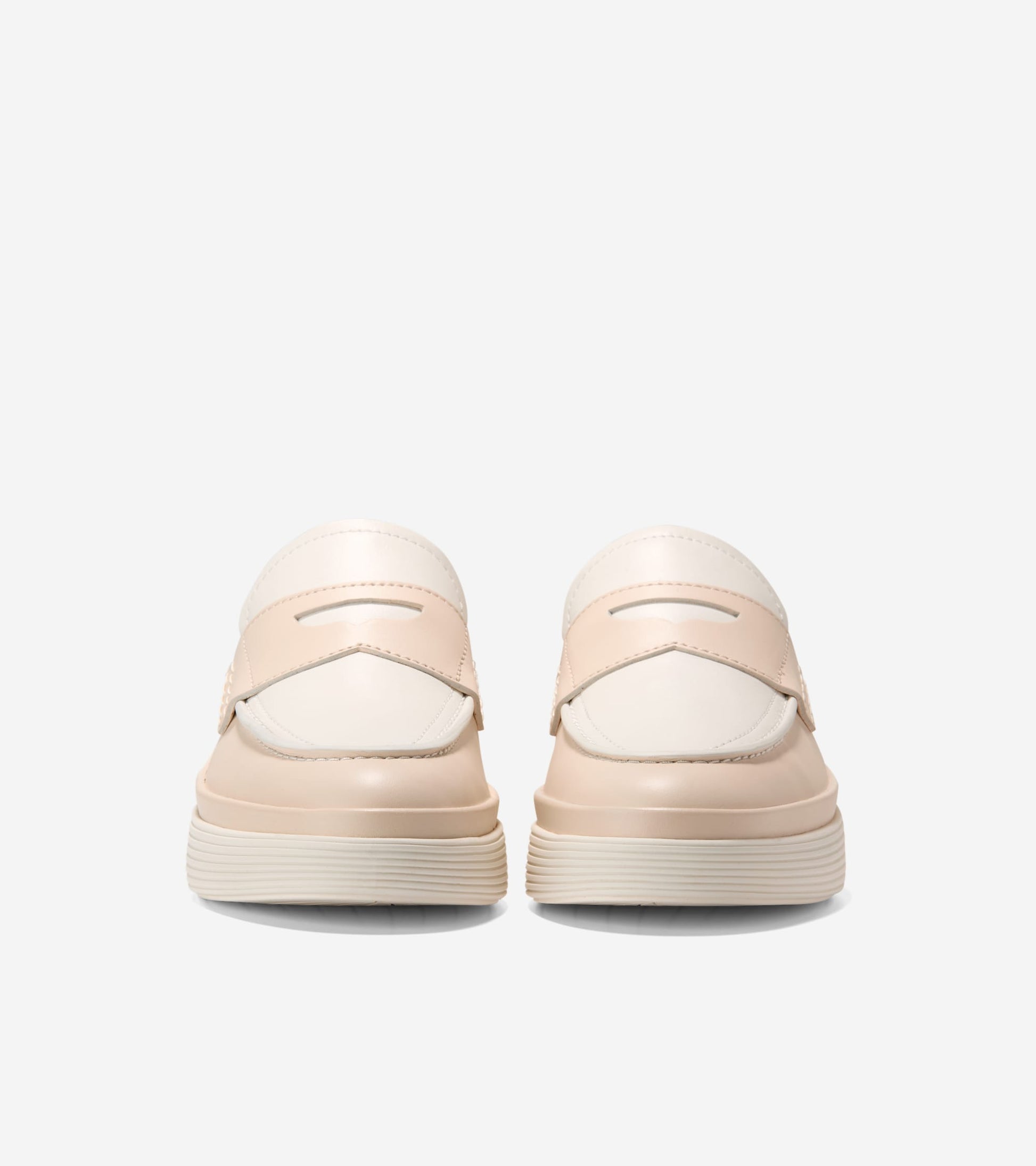 Women's Øriginalgrand City Platform Penny Loafers-Sand Dollar-Powder