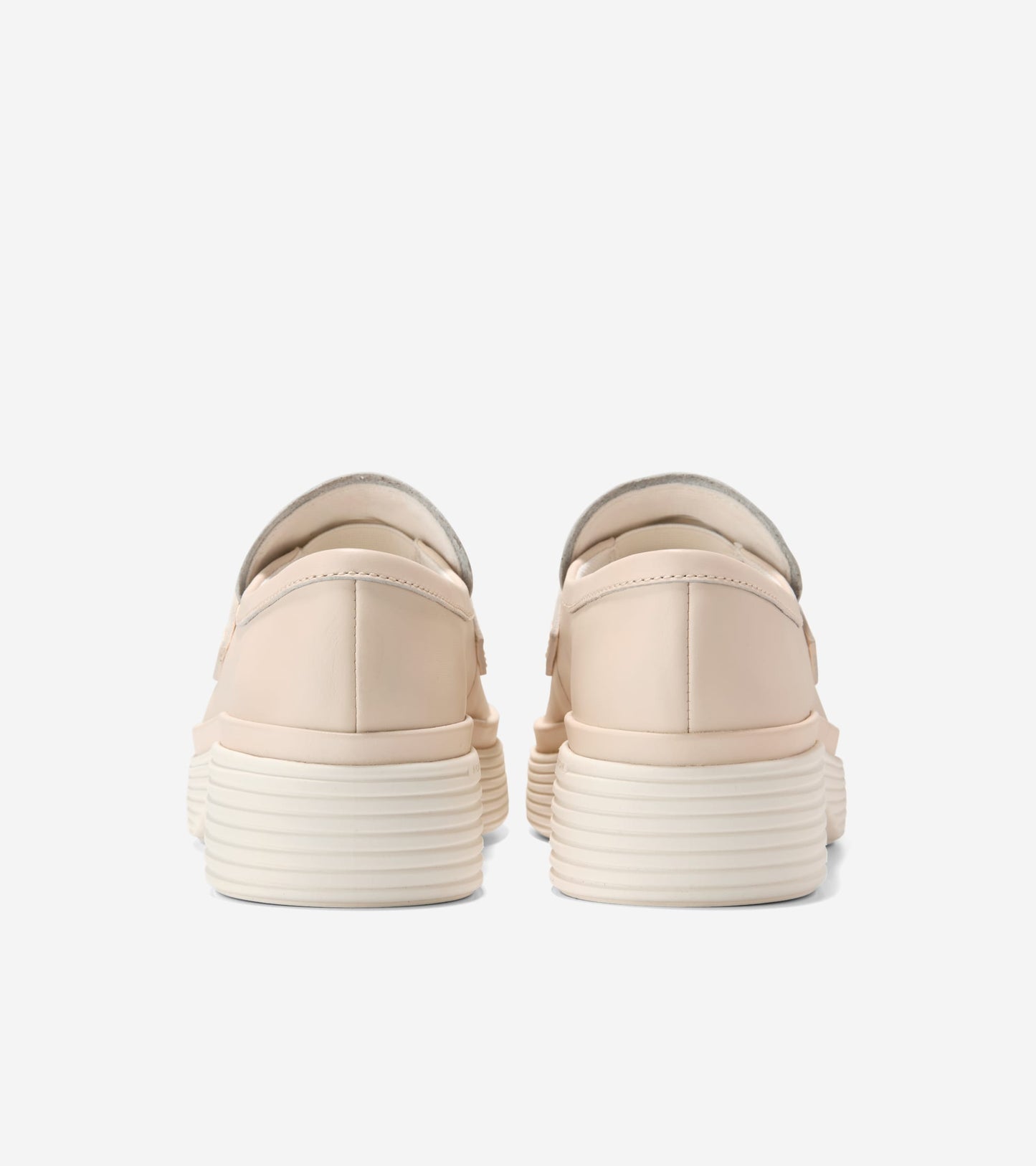 Women's Øriginalgrand City Platform Penny Loafers-Sand Dollar-Powder