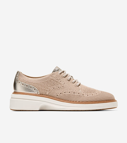 Women's ØriginalGrand CitySpectre Stitchlite™ Oxfords-Light Sesame-Soft Gold