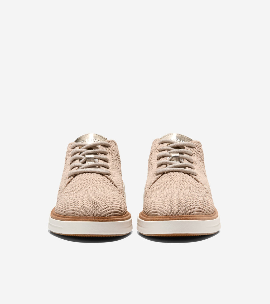 Women's ØriginalGrand CitySpectre Stitchlite™ Oxfords-Light Sesame-Soft Gold