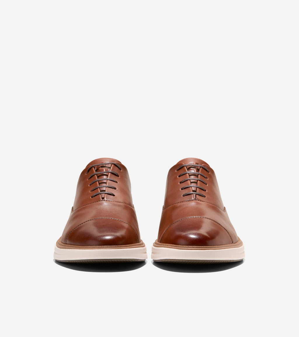 Men's ØriginalGrand CitySpectre Cap Toe Oxfords-Woodbury-Natural-Ivory