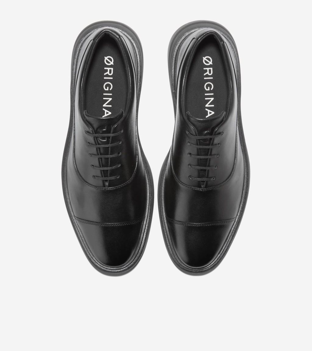 Men's ØriginalGrand CitySpectre Cap Toe Oxfords-Black