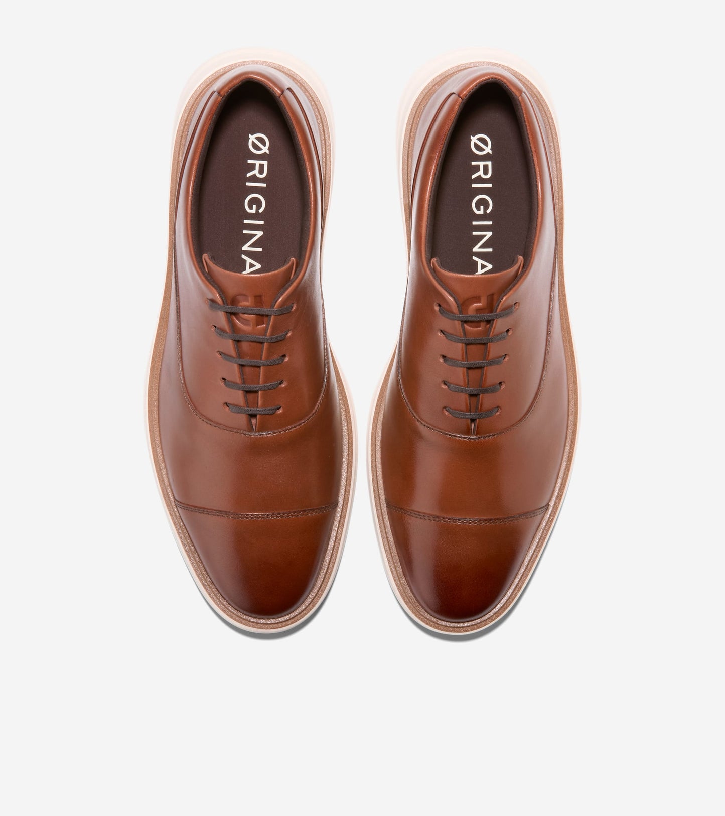 Men's ØriginalGrand CitySpectre Cap Toe Oxfords-Woodbury-Natural-Ivory