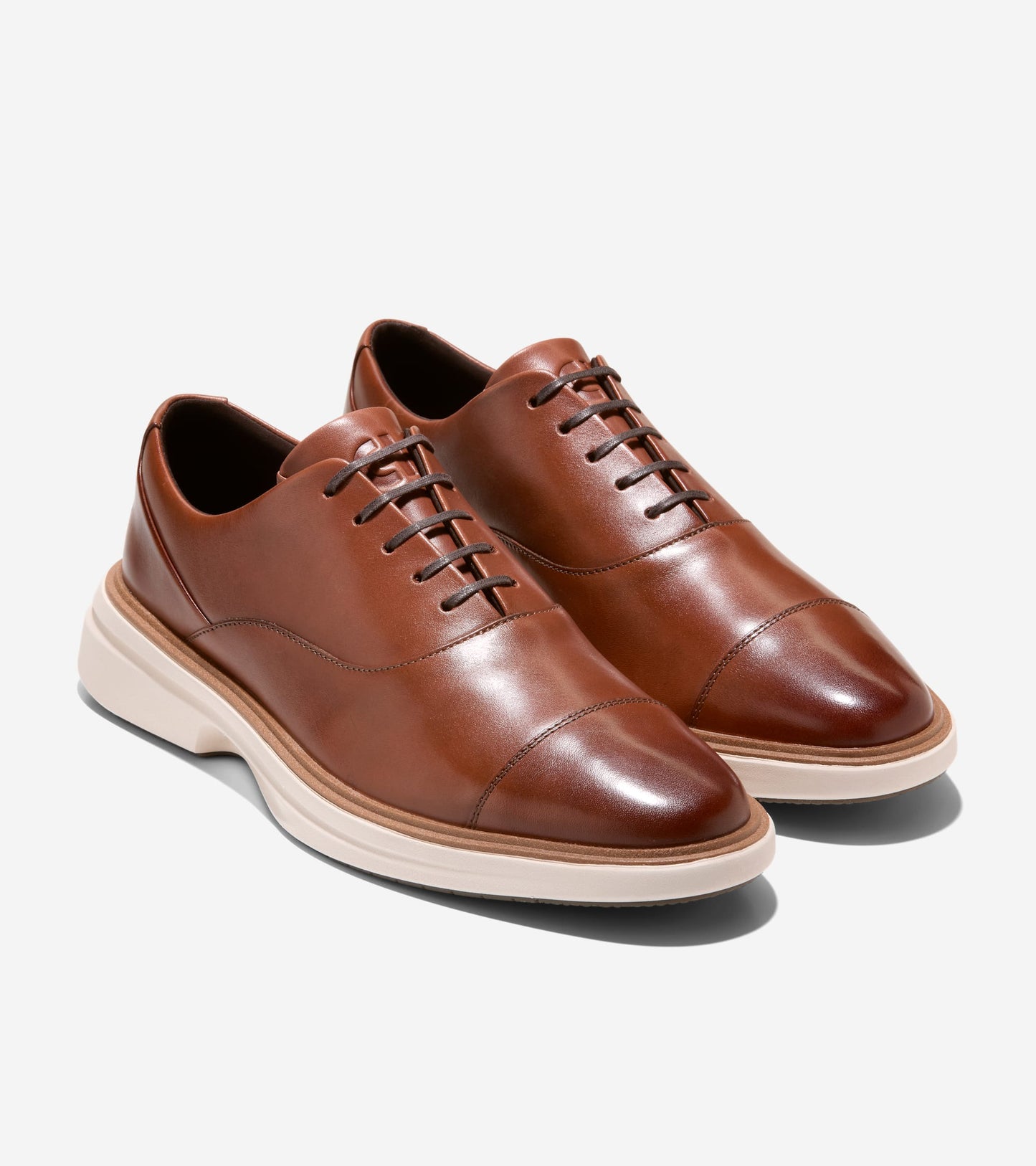 Men's ØriginalGrand CitySpectre Cap Toe Oxfords-Woodbury-Natural-Ivory