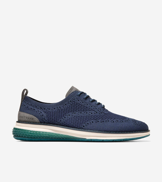 Men's ØriginalGrand Energyweave Stitchlite™ Wingtip Oxfords-Navy Blazer-Peacoat