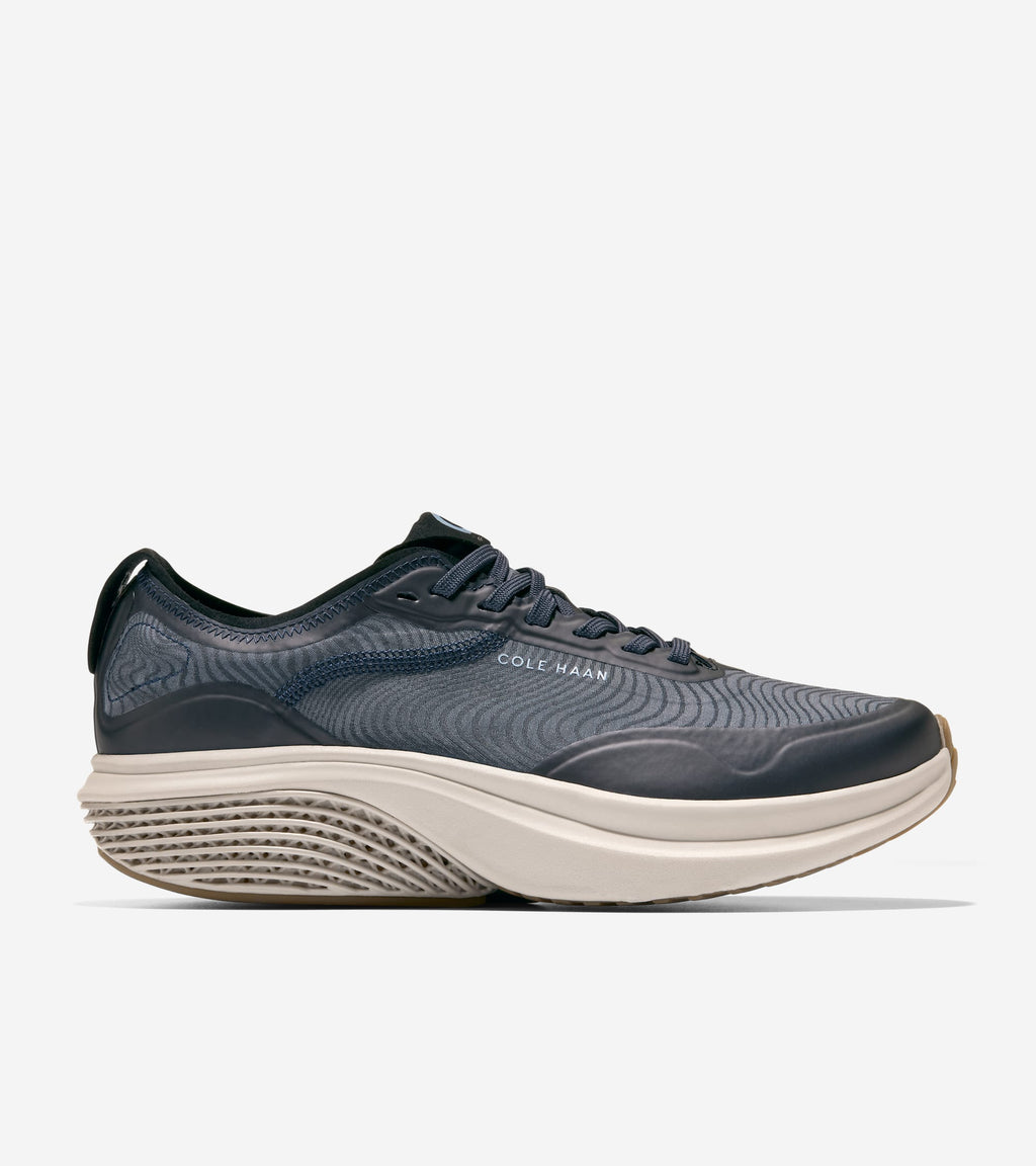 Men's ØriginalGrand SkyWeave™ Everarc Running Sneakers-Navy Blazer-Ultimate Gray-Dove