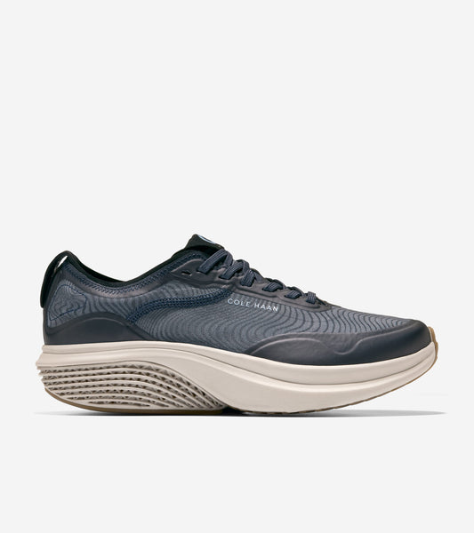 Men's ØriginalGrand SkyWeave™ Everarc Running Sneakers-Navy Blazer-Ultimate Gray-Dove