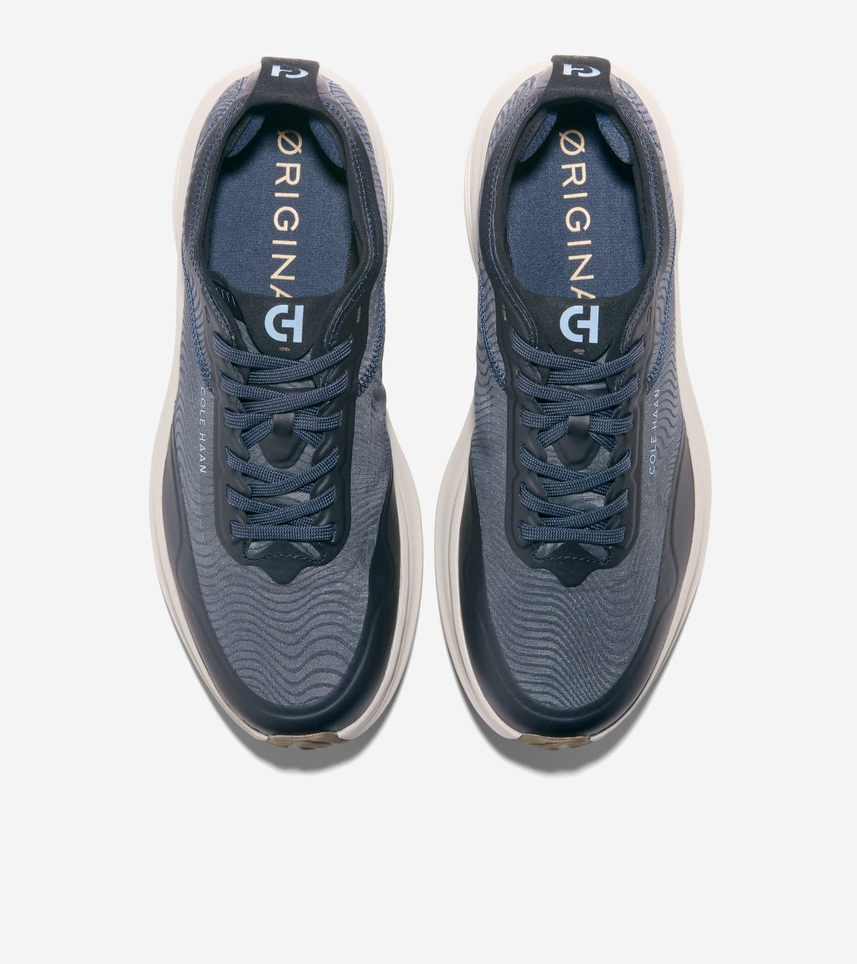 Men's ØriginalGrand SkyWeave™ Everarc Running Sneakers-Navy Blazer-Ultimate Gray-Dove