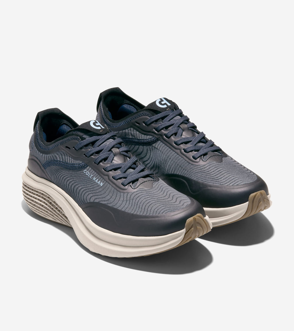 Men's ØriginalGrand SkyWeave™ Everarc Running Sneakers-Navy Blazer-Ultimate Gray-Dove