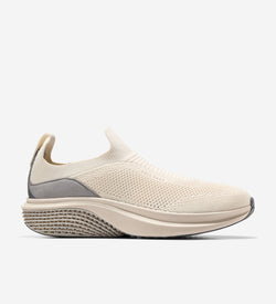 Men's ØriginalGrand SkyWeave™ Everarc Running Sneakers-Ivory-Tradewinds-Pumice Stone