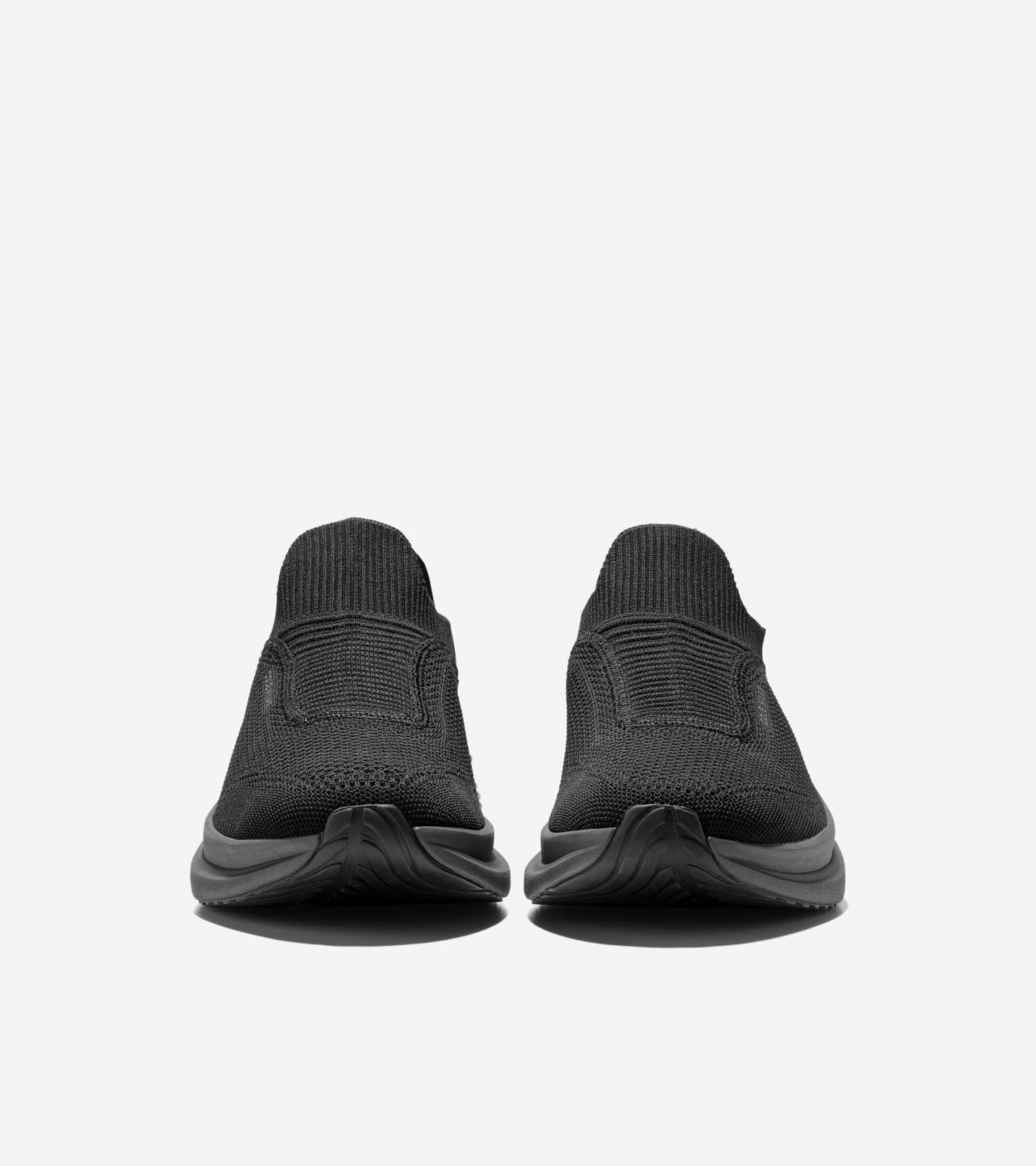 Men's ØriginalGrand SkyWeave™ Everarc Running Sneakers-Black-Gray Pinstripe