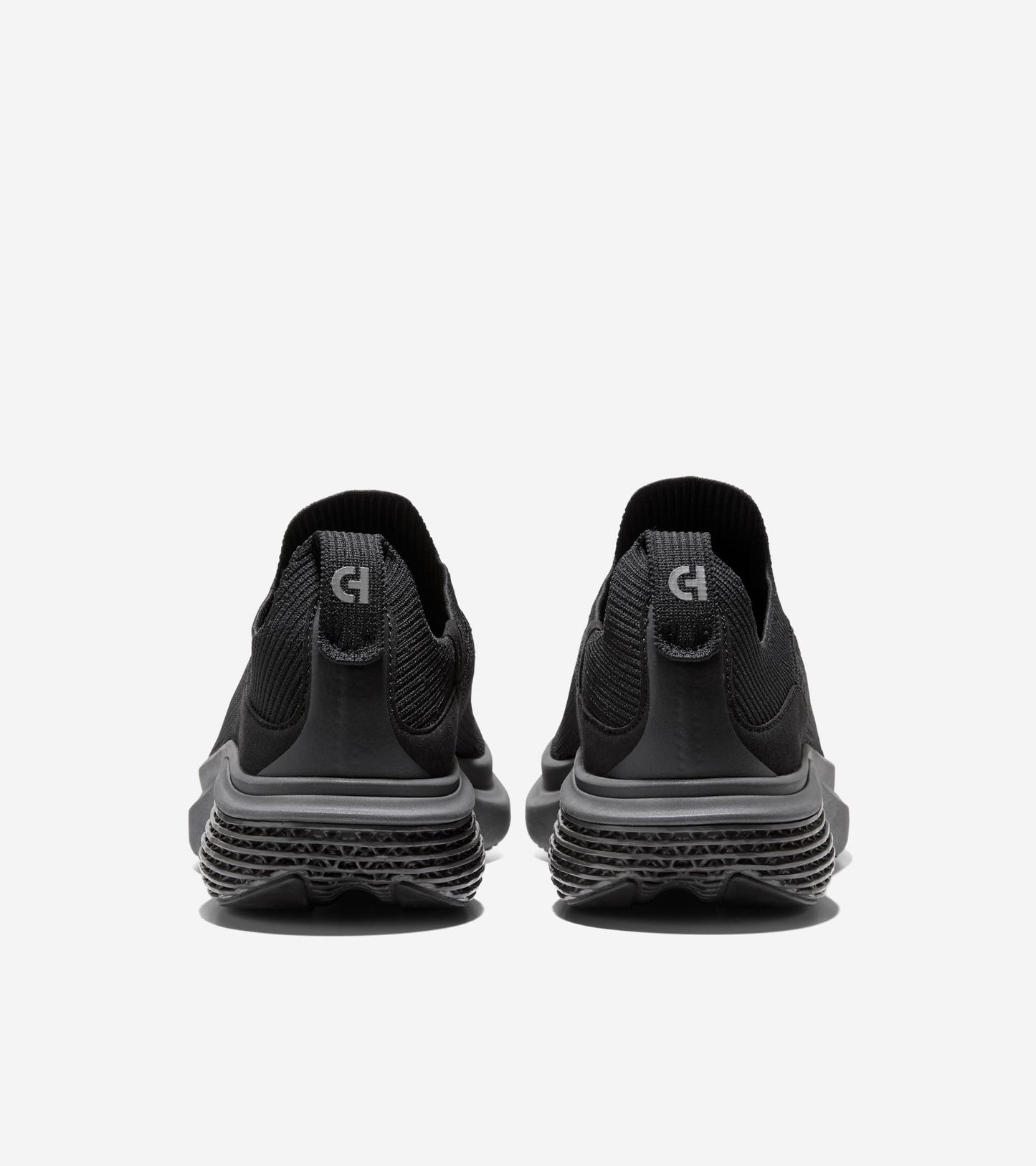 Men's ØriginalGrand SkyWeave™ Everarc Running Sneakers-Black-Gray Pinstripe